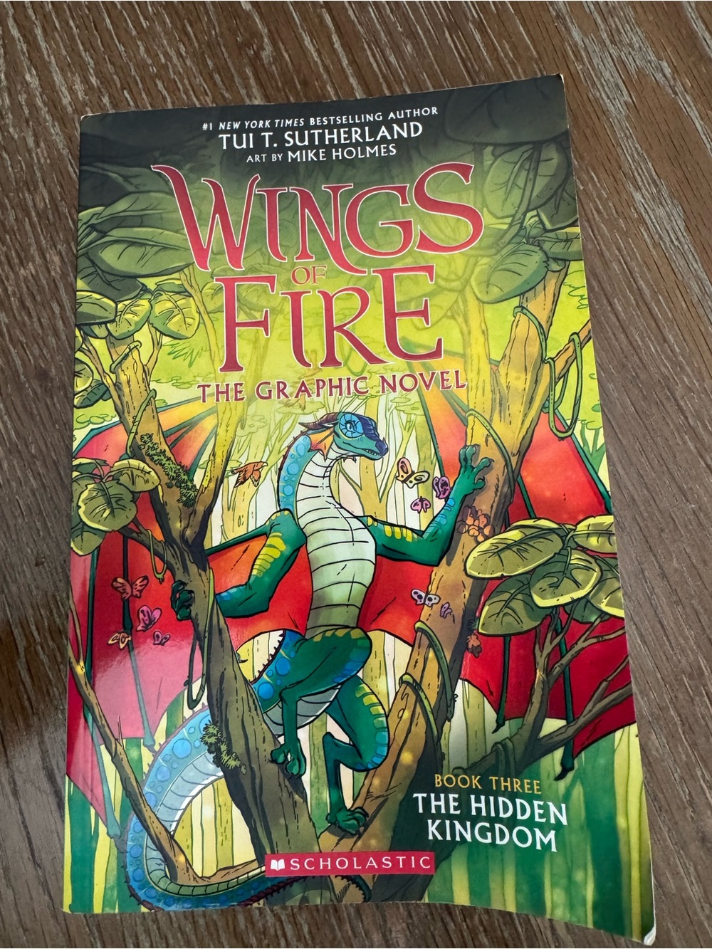 Wings of Fire: the Hidden Kingdom: a Graphic Novel book #3 by Tui T. Sutherland